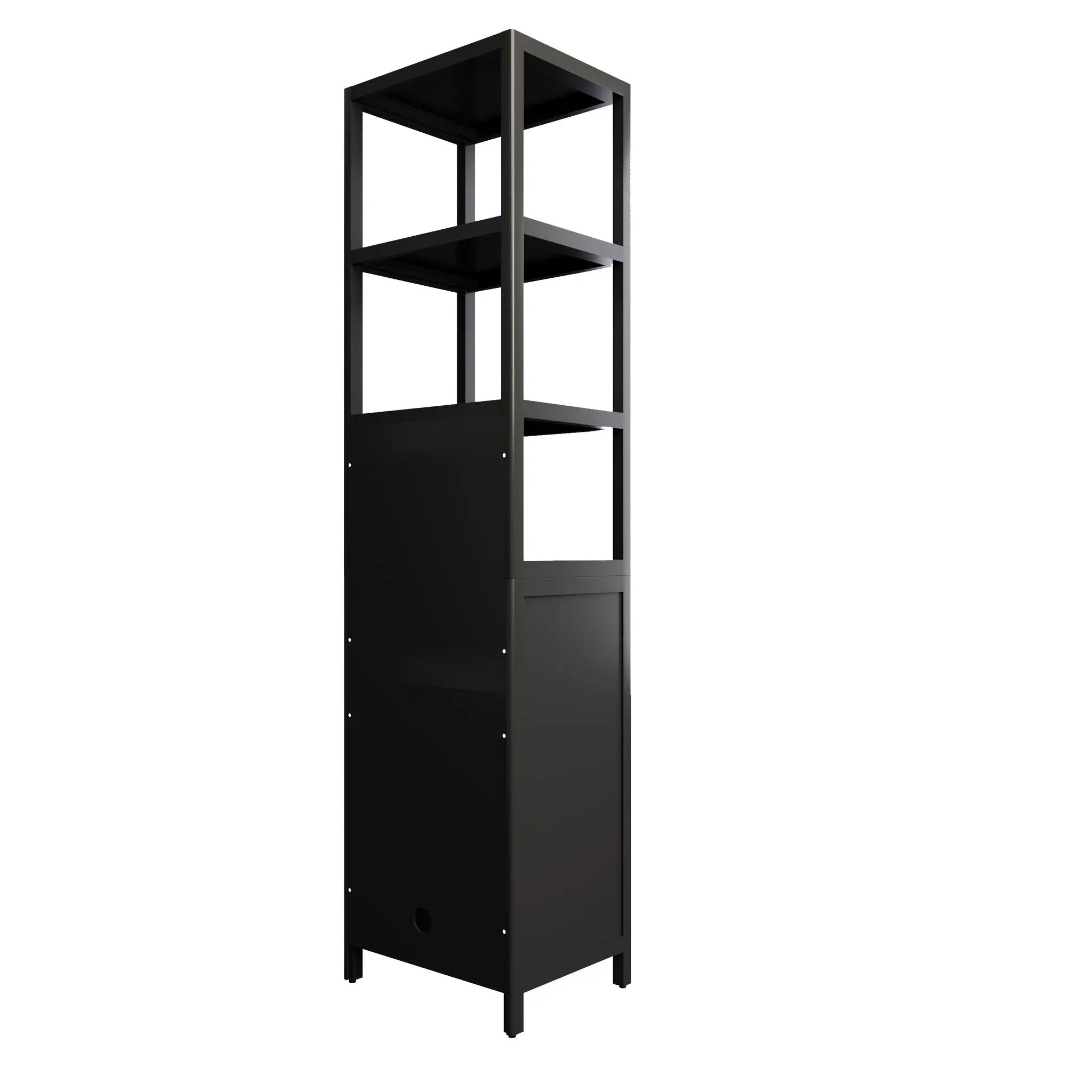 Storage Cabinet With Tall Tower, Multifunctional For Bathroom by HouseOfZazla