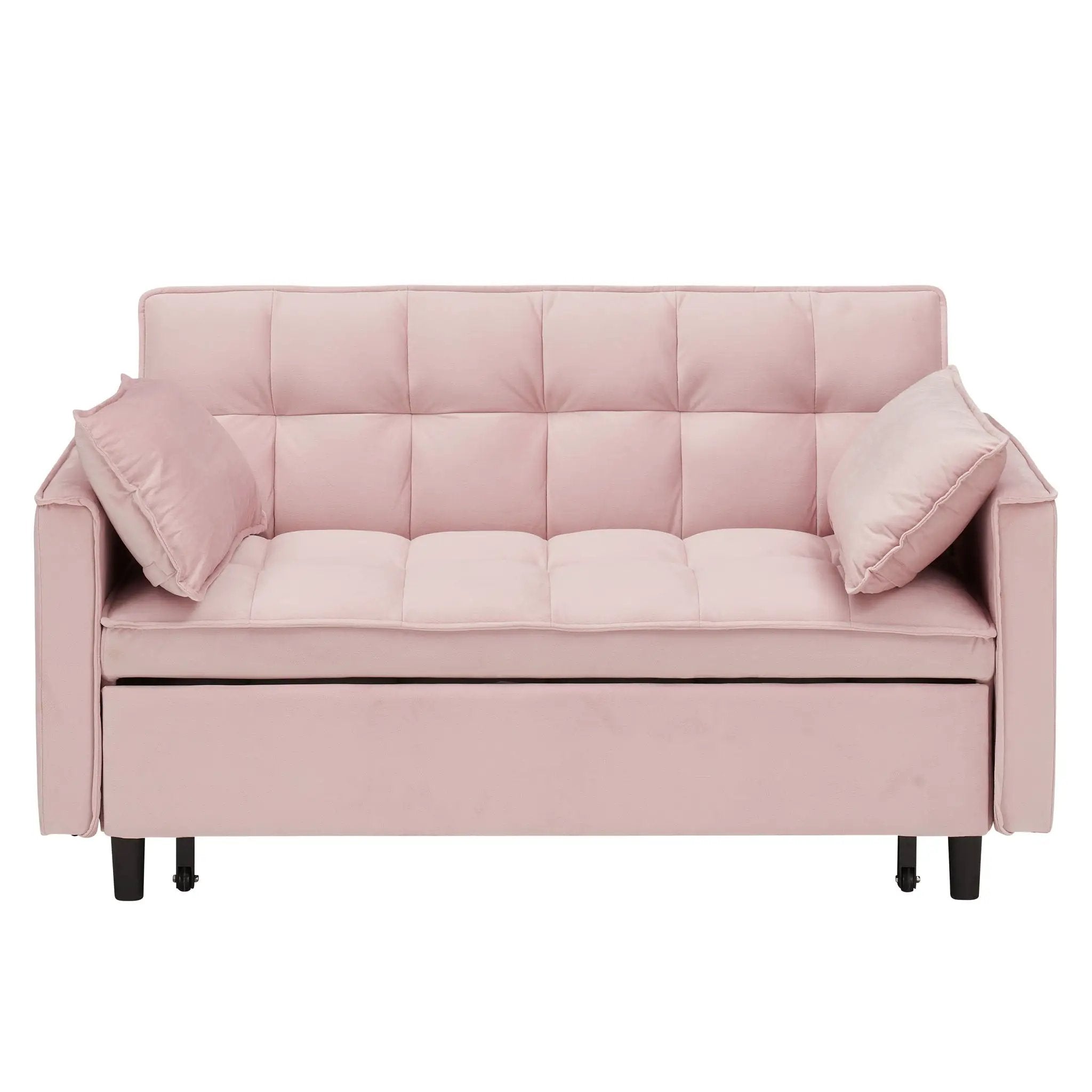 Sofa Bed With Pockets, 3 In 1 Convertible For Living Room by Unique Piece Furniture