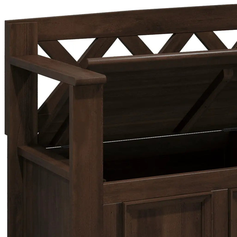 Amherst - Compact Entryway Storage Bench by HouseOfZazla