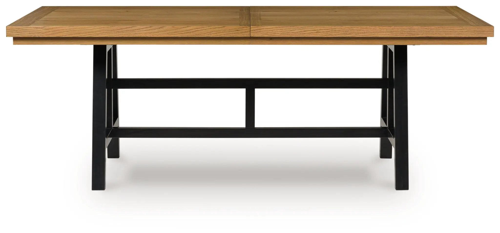 Galliden - Rectangular Dining Room Extension Table - Black / Brown by Unique Piece Furniture