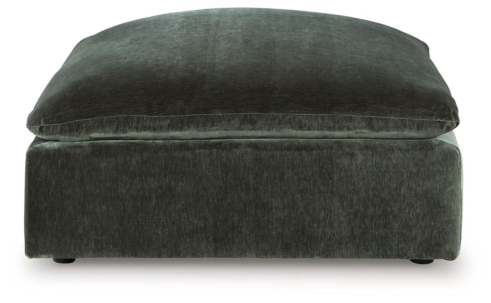 Carriage View - Oversized Accent Ottoman - Jade by Unique Piece Furniture