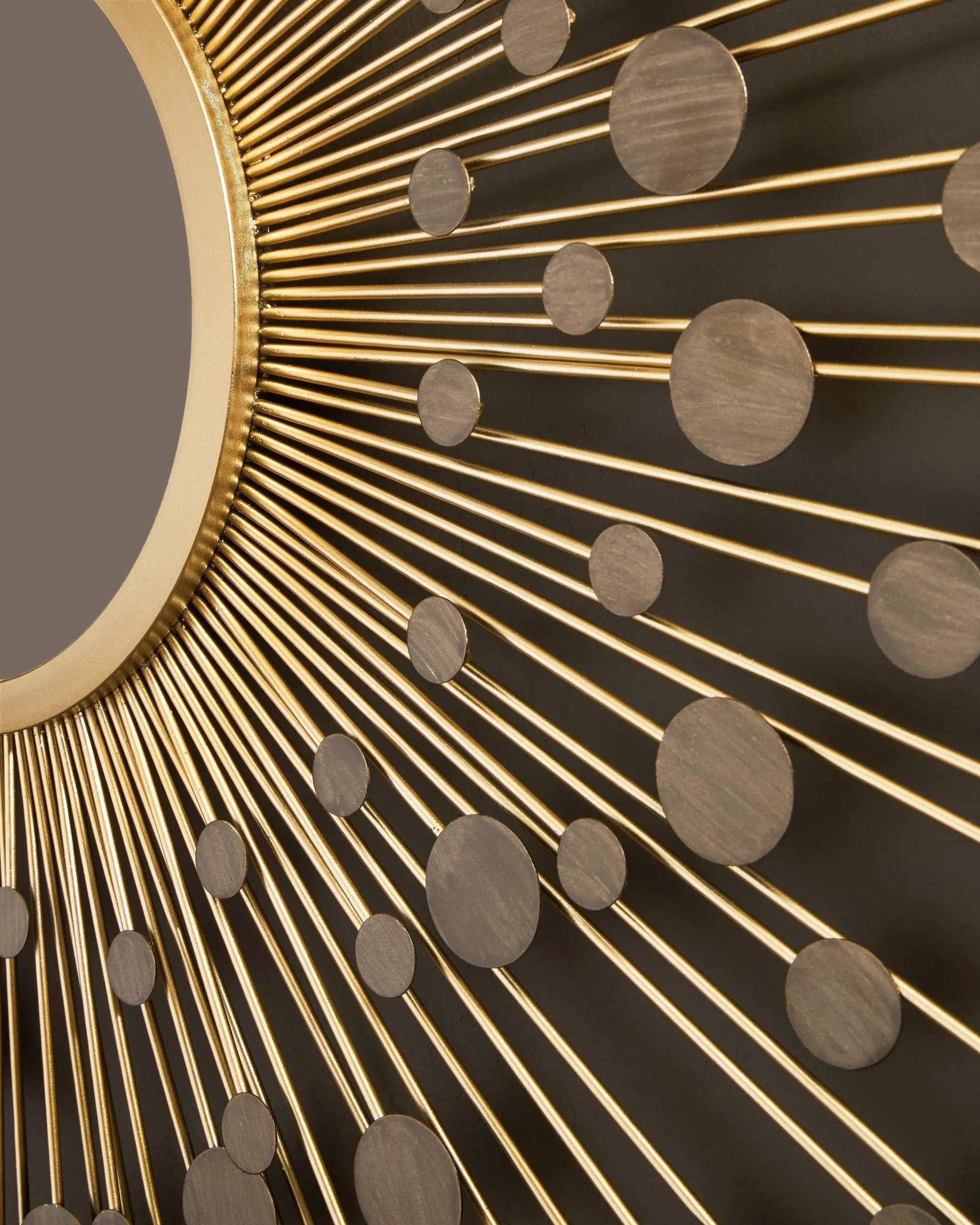 Morwenna - Accent Mirror - Bronze / Gold Finish by Unique Piece Furniture
