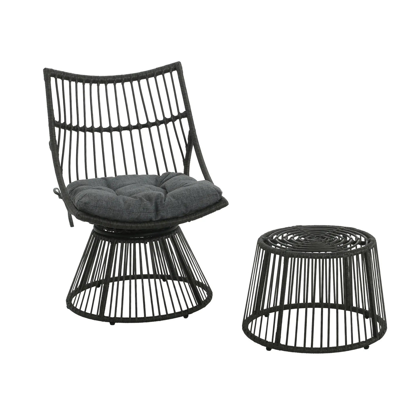Elaine Chair & Side Table Outdoor Set by HouseOfZazla