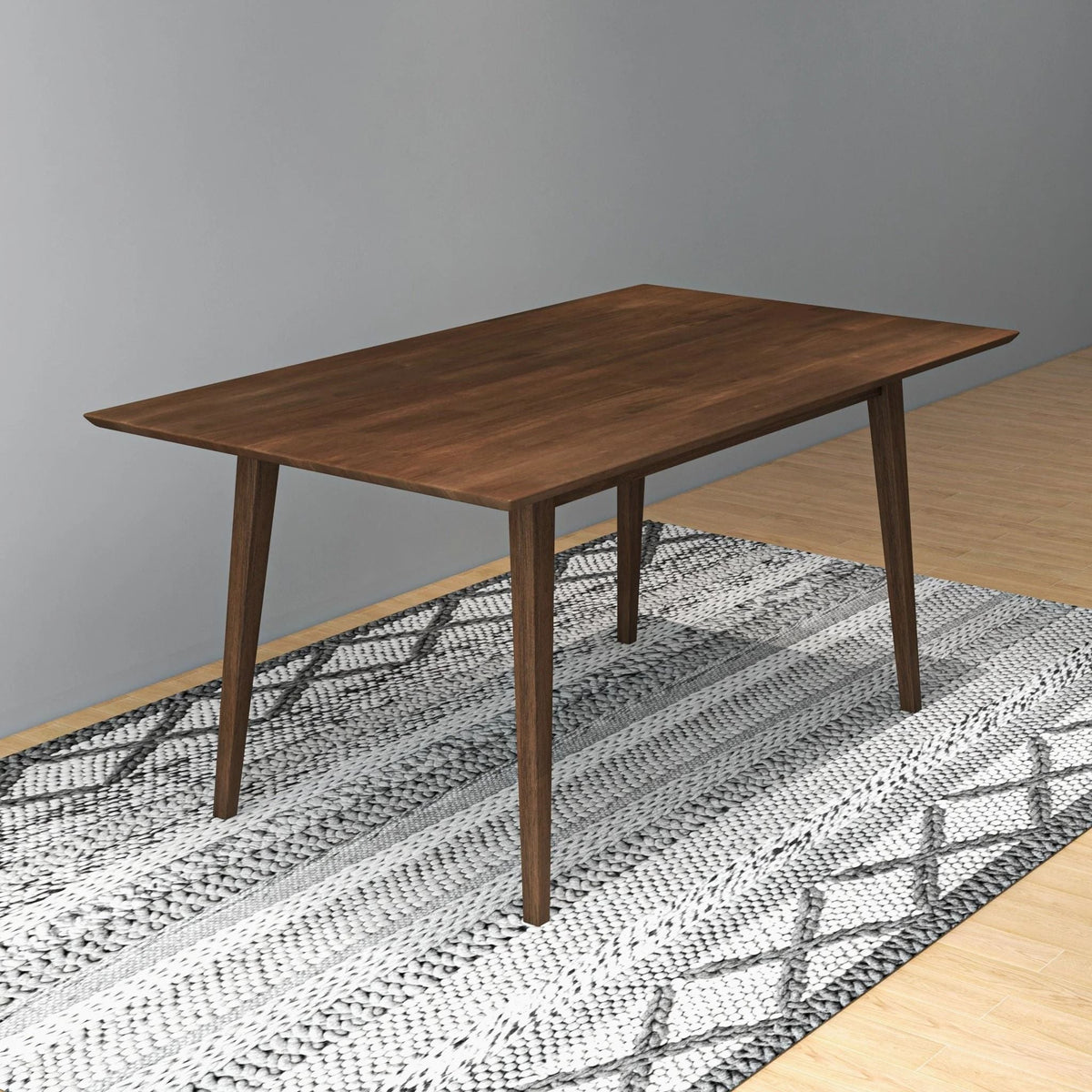Levi - Modern Style Rectangular Dining Kitchen Table, photo 29 of 35