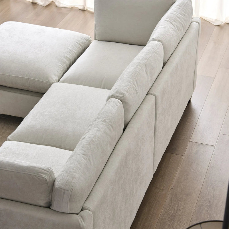 96.5" Sectional Couch for Living Room by HouseOfZazla