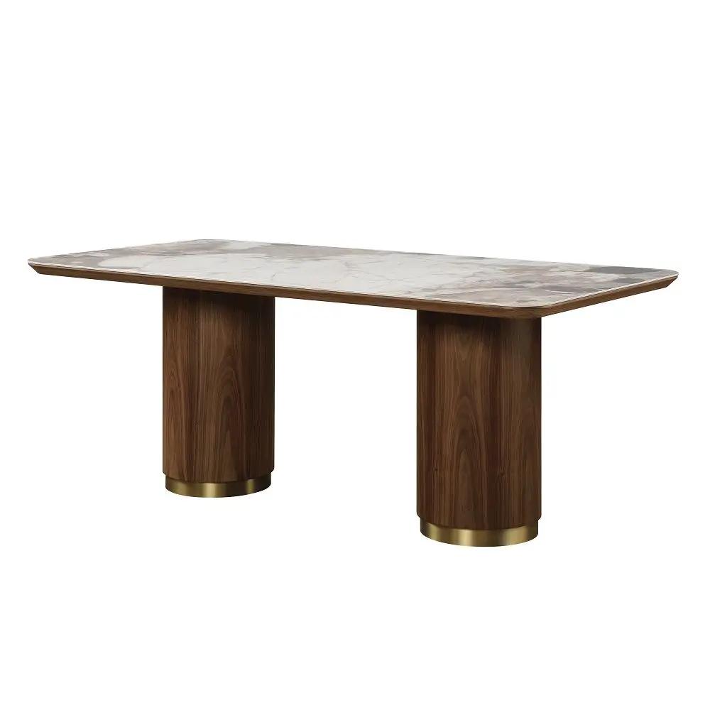 Willene - Dining Table With Ceramic Top by Unique Piece Furniture