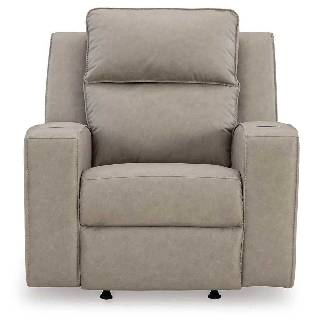 Lavenhorne - Rocker Recliner - Pebble by Unique Piece Furniture