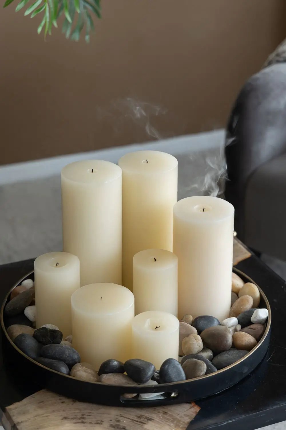 Unscented Soy Wax Candle (Set of 2) by HouseOfZazla