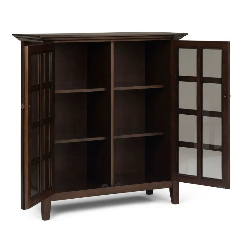 Acadian - Medium Storage Cabinet - Natural Aged Brown by HouseOfZazla