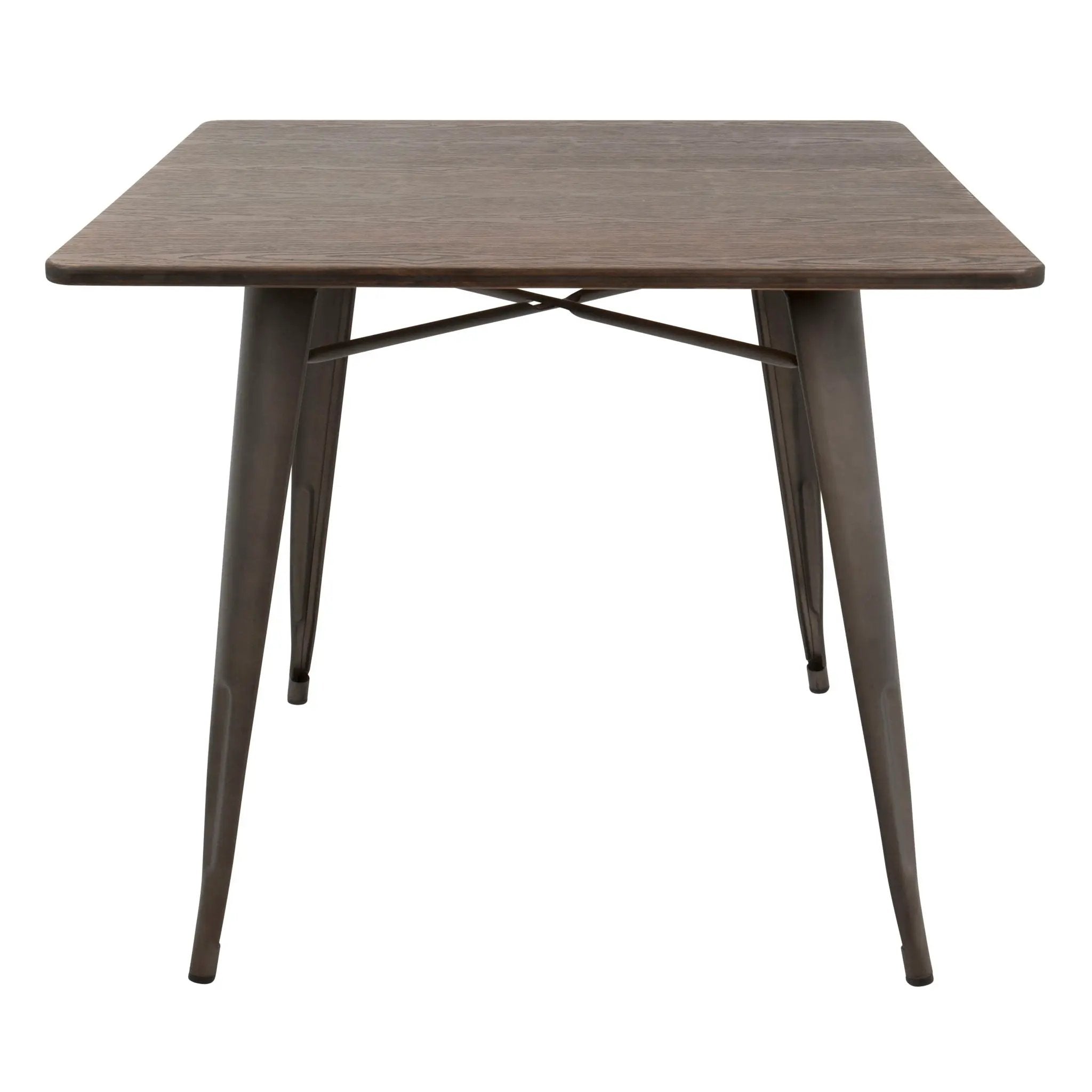 Oregon - Industrial / Farmhouse Dining Table - Espresso by Unique Piece Furniture