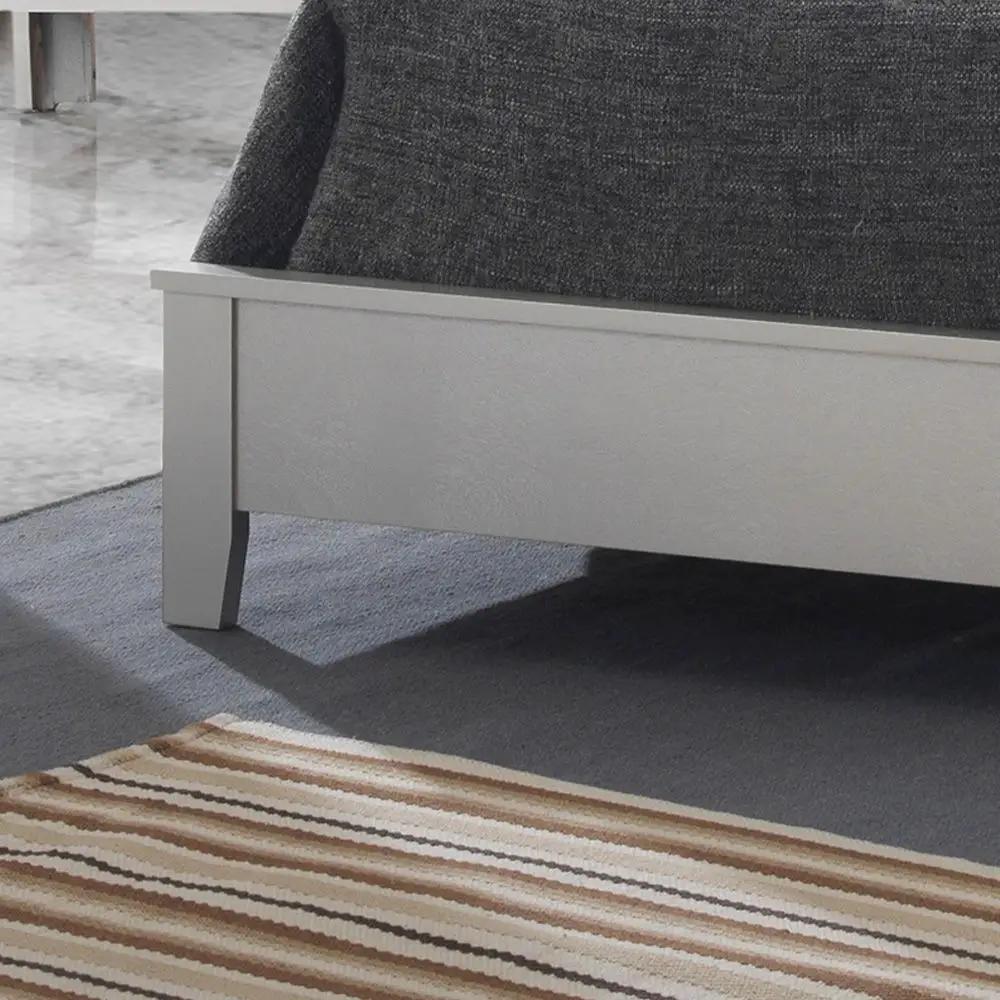 Padded Headboard Bed by HouseOfZazla