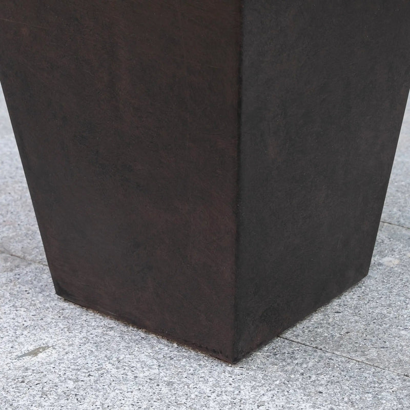 Outsunny Set of 3 Tall Planters with Drainage Hole by HouseOfZazla