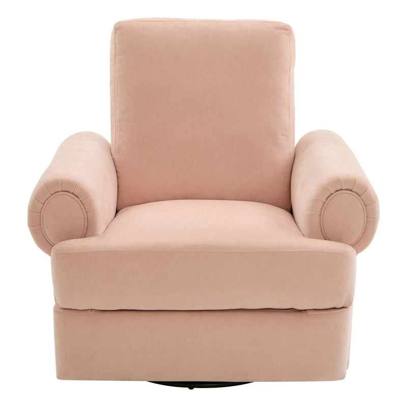 Manual Swivel Recliner Rocker Chair With Adjustable Backrest by HouseOfZazla