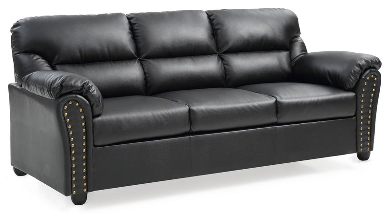 Olney - Sofa - Black by HouseOfZazla