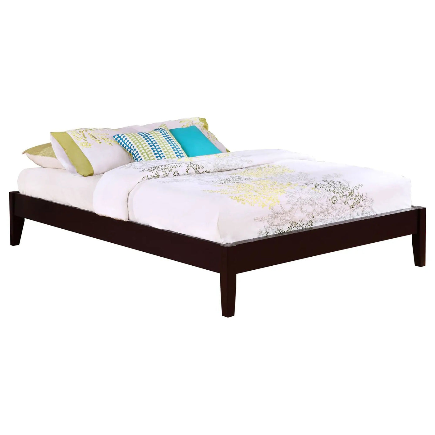Platform Bed With Tapered Legs by HouseOfZazla