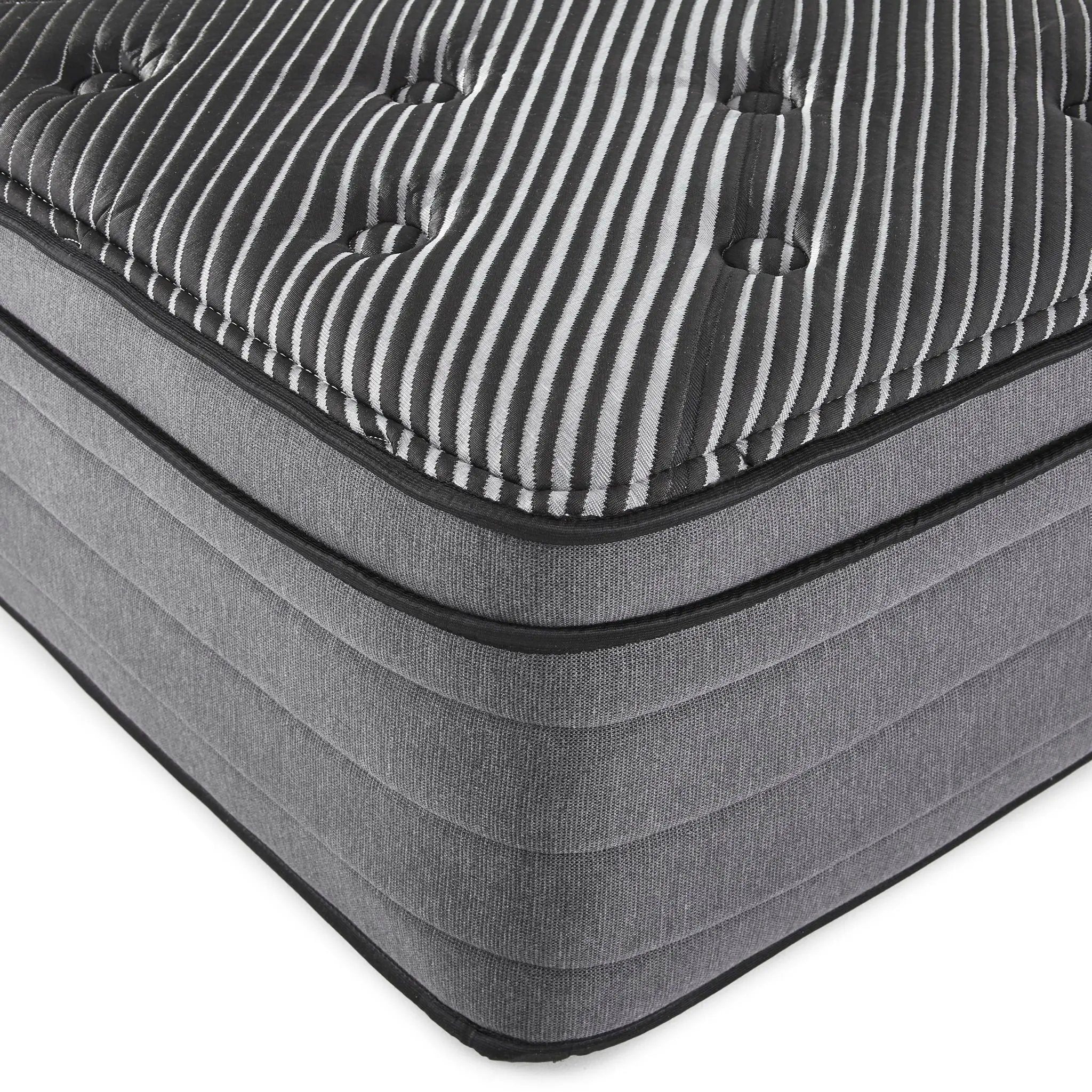 Pure Ice - 15" Eurotop Ultra Plush Mattress by HouseOfZazla