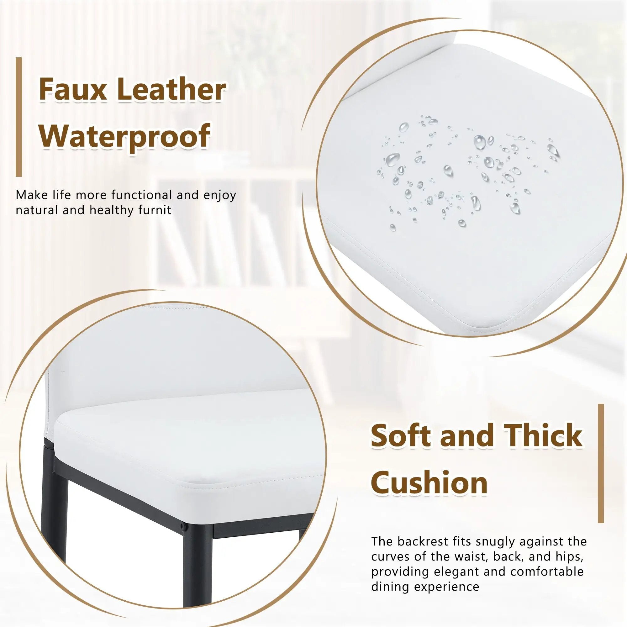 Dining Chairs With Shell Pattern, Comfort And Style by Unique Piece Furniture