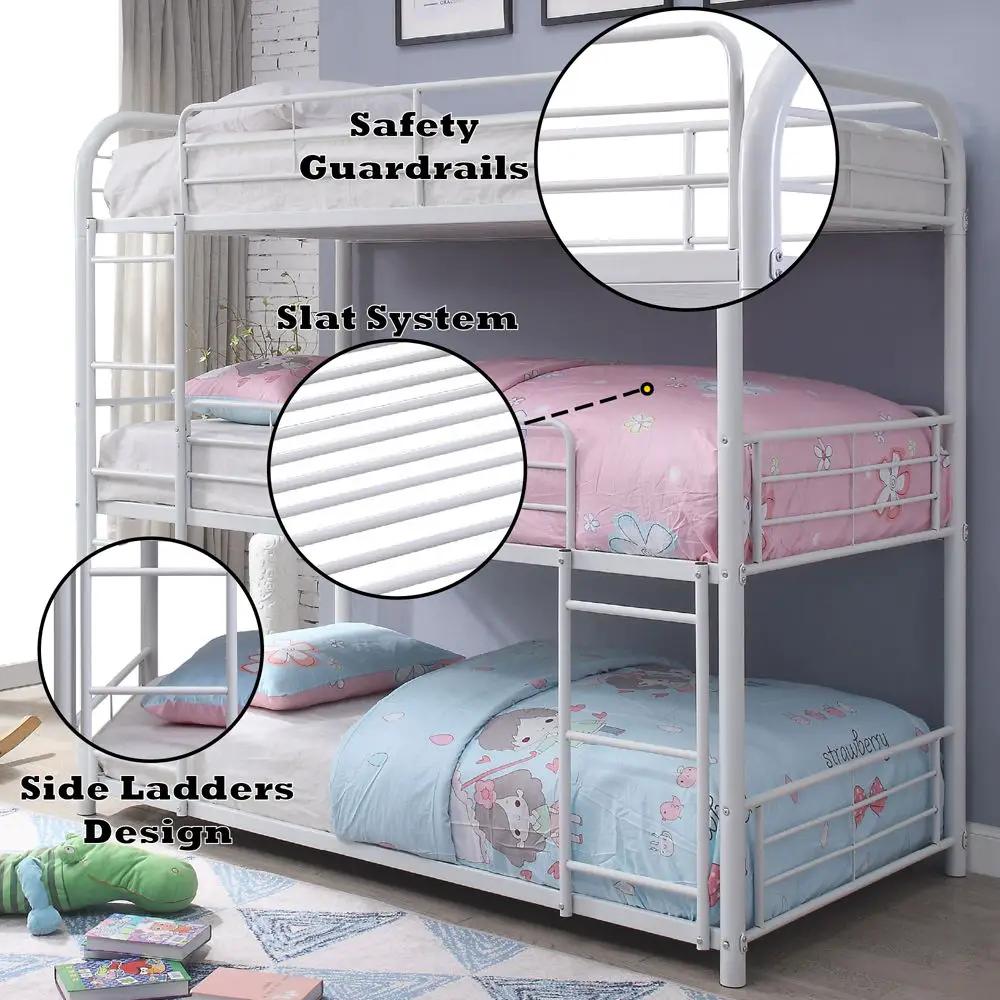 Cairo - Triple Bunk Bed by Unique Piece Furniture