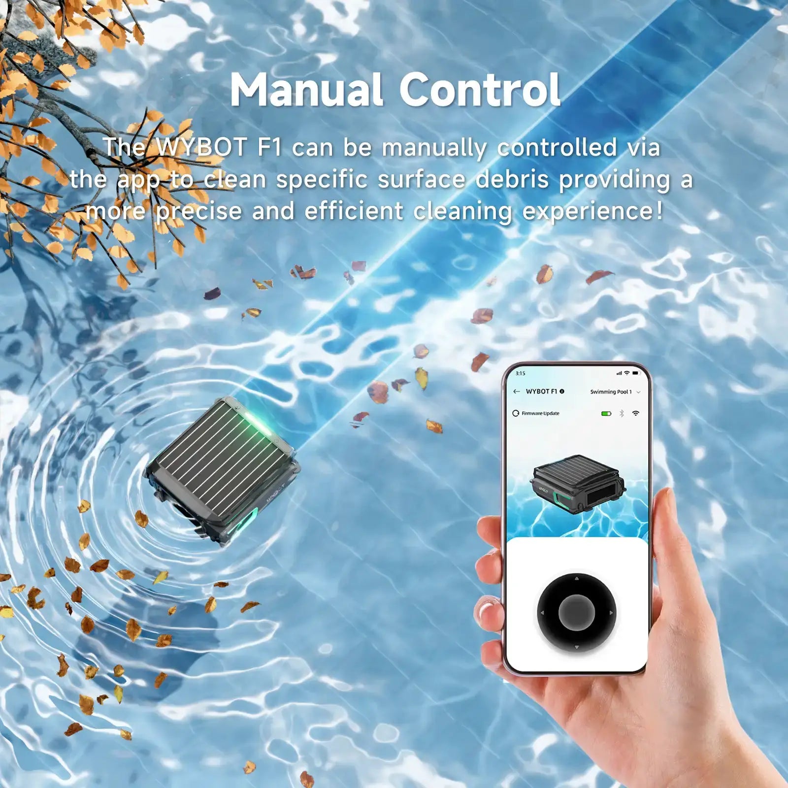 WYBOT Full Pool Solution Bundle-C2 & F1 by WYBOT