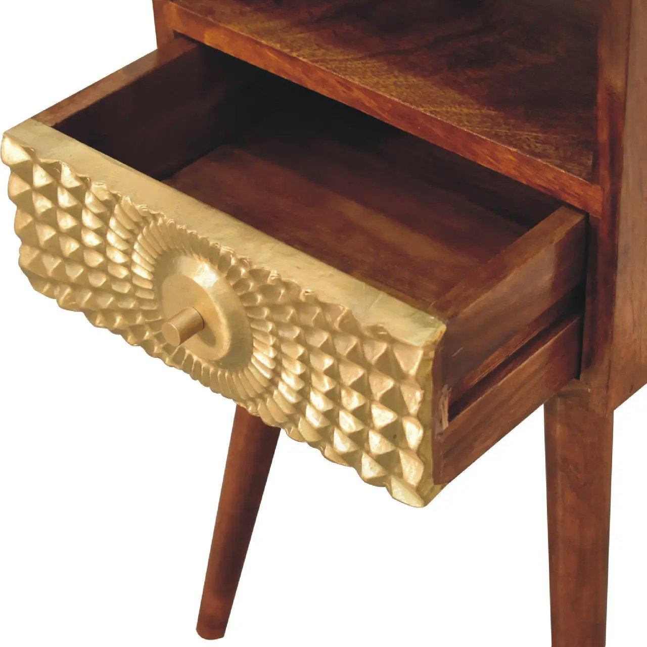Eden - Mini Nightstand - Chestnut by Unique Piece Furniture