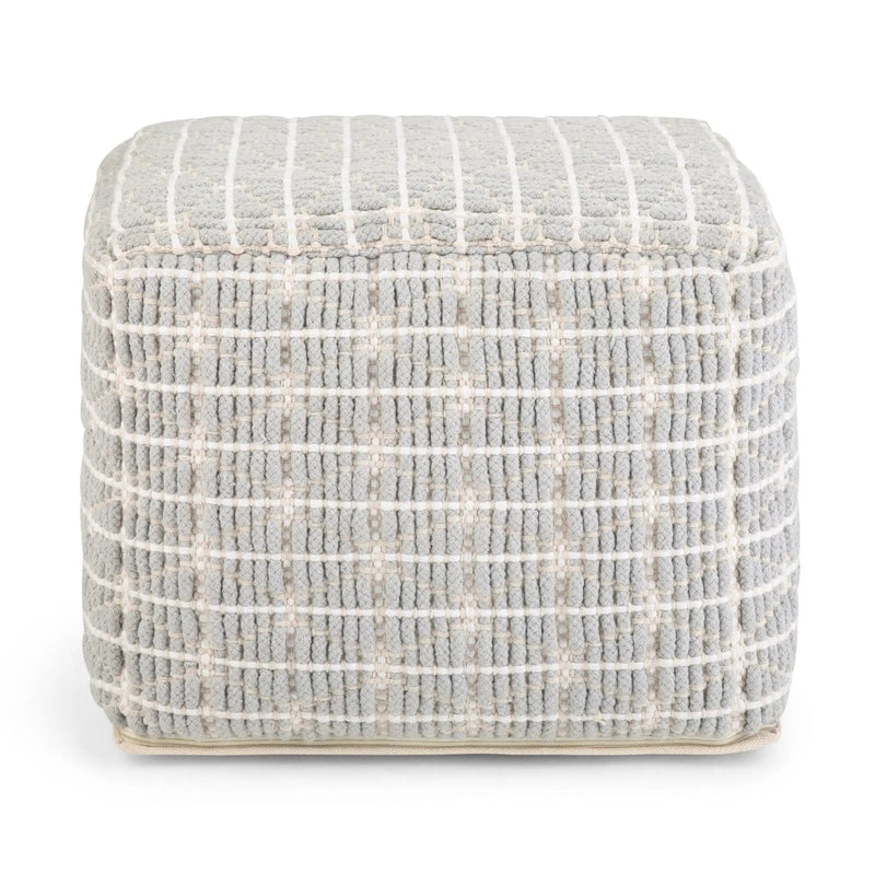 Noreen - Upholstered Square Pouf by Unique Piece Furniture