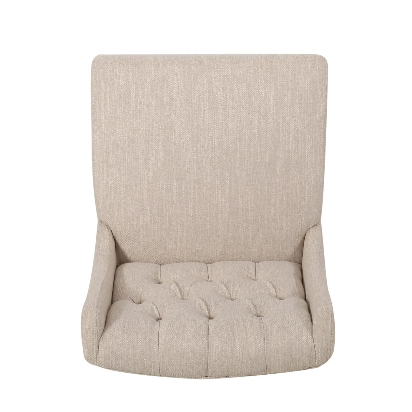 Solstara Upholstered Dining Barstool with Button Tufted and Wing Back by HouseOfZazla