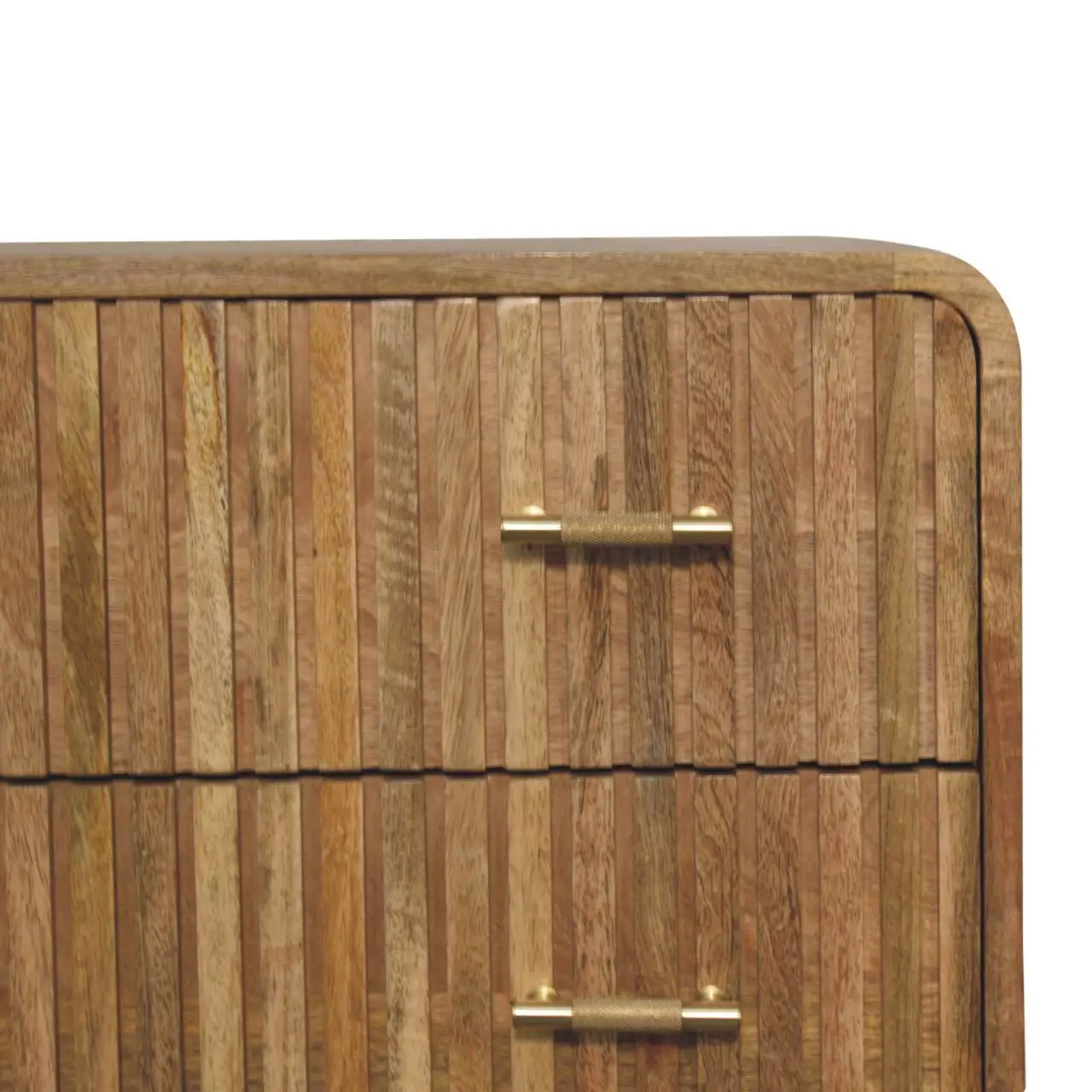 T-Bar Ridged Chest, 3-Drawers by HouseOfZazla