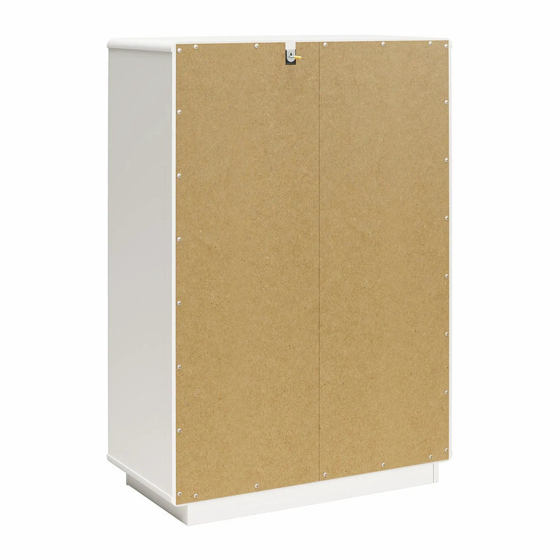 Valencia - 5 Drawer Dresser - White / Gray by Unique Piece Furniture