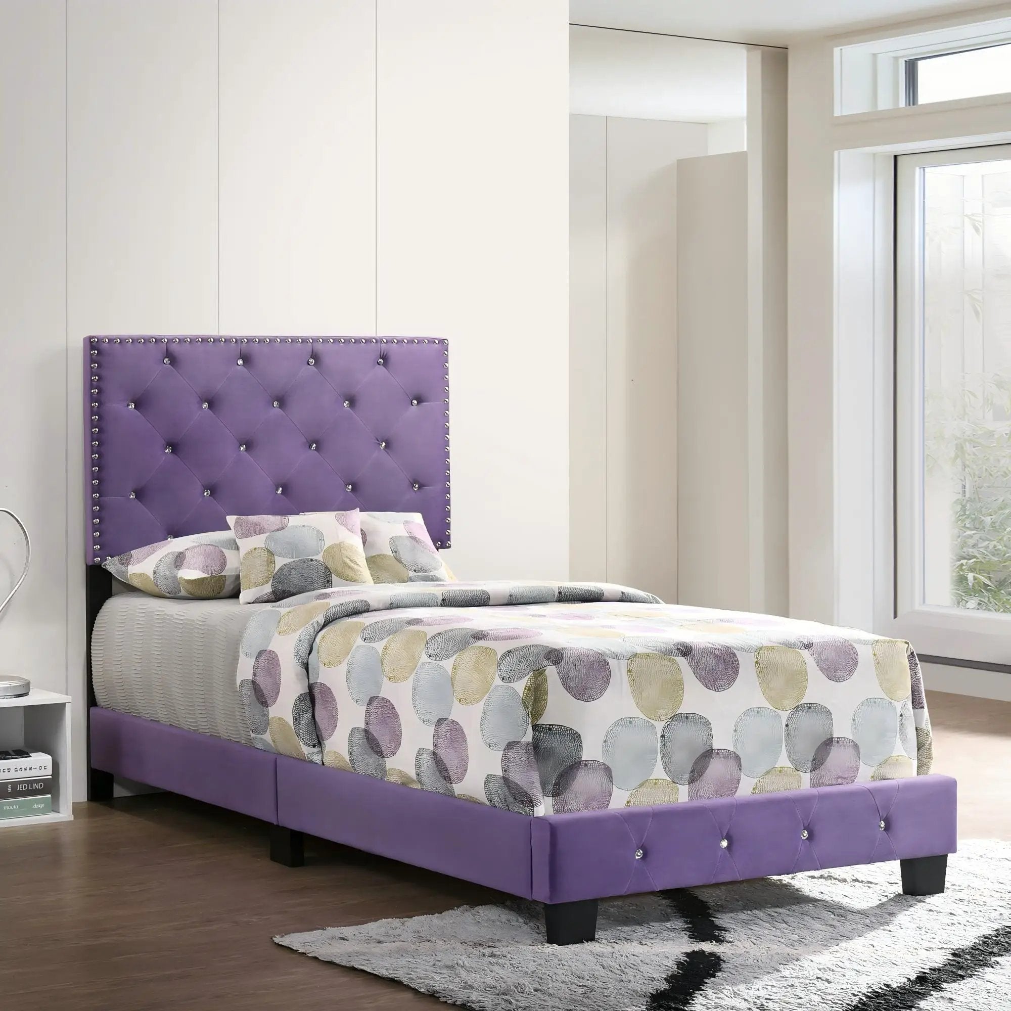 Luxurious Upholstered Bed by Unique Piece Furniture