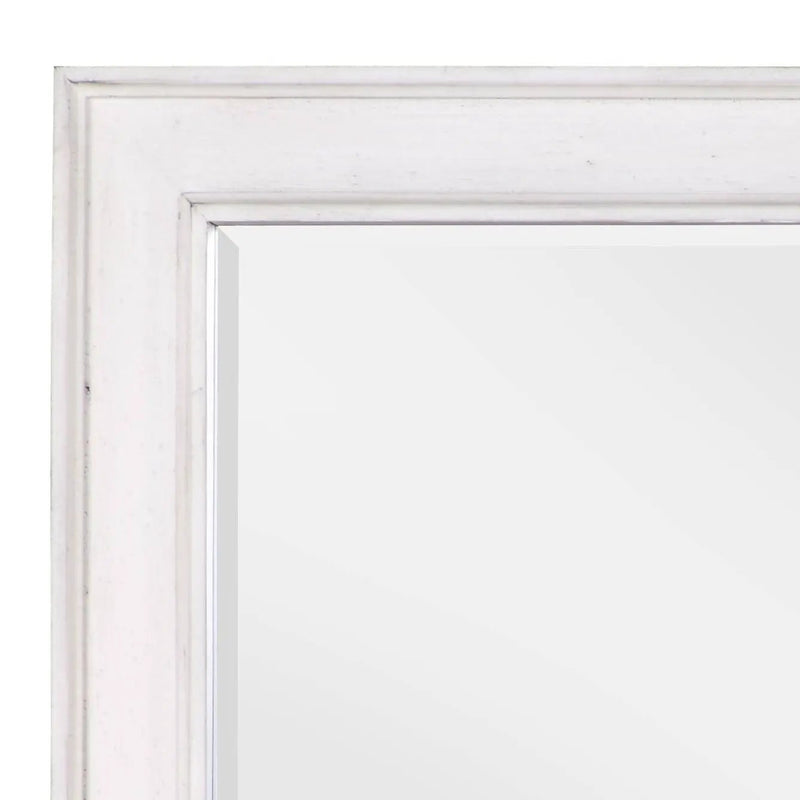 Katia - Weathered Mirror - White by Unique Piece Furniture