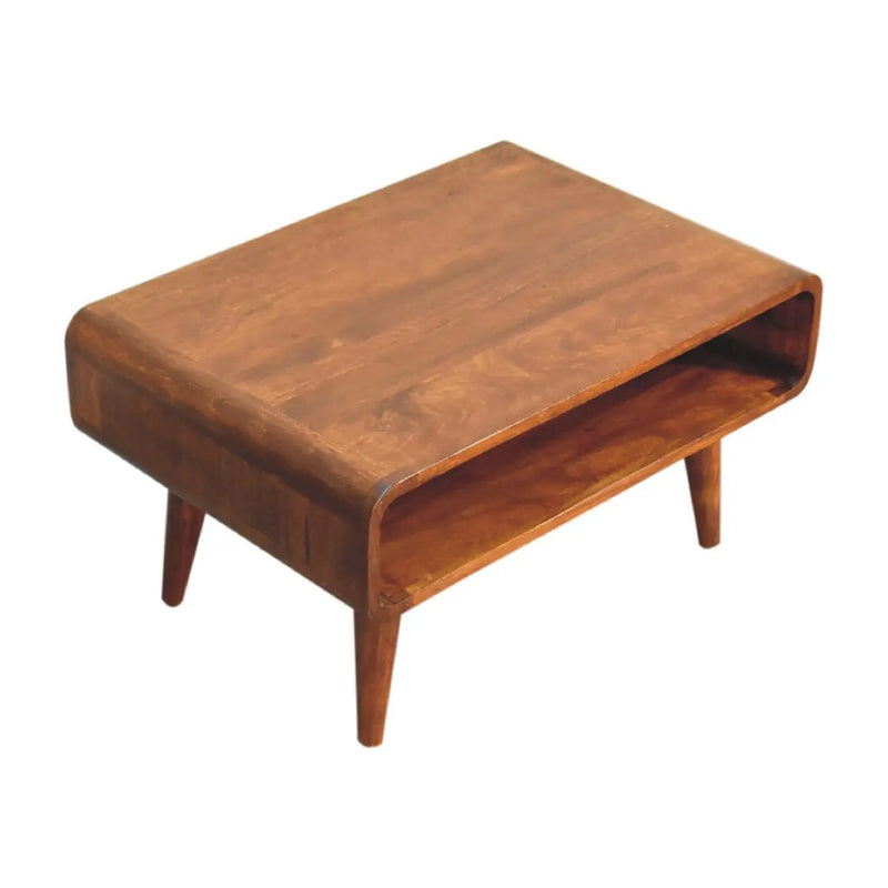 Solid Wood Open Media Unit by HouseOfZazla