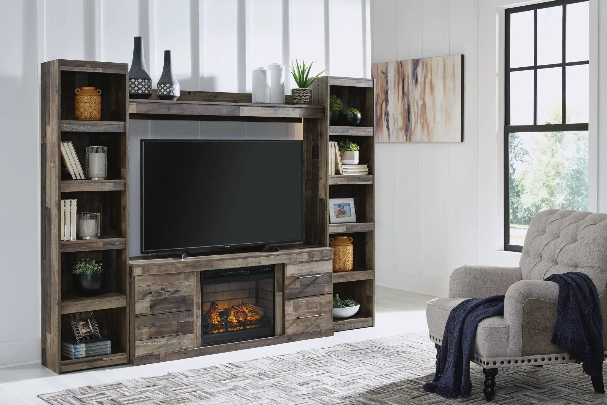 Derekson - Entertainment Center by Unique Piece Furniture