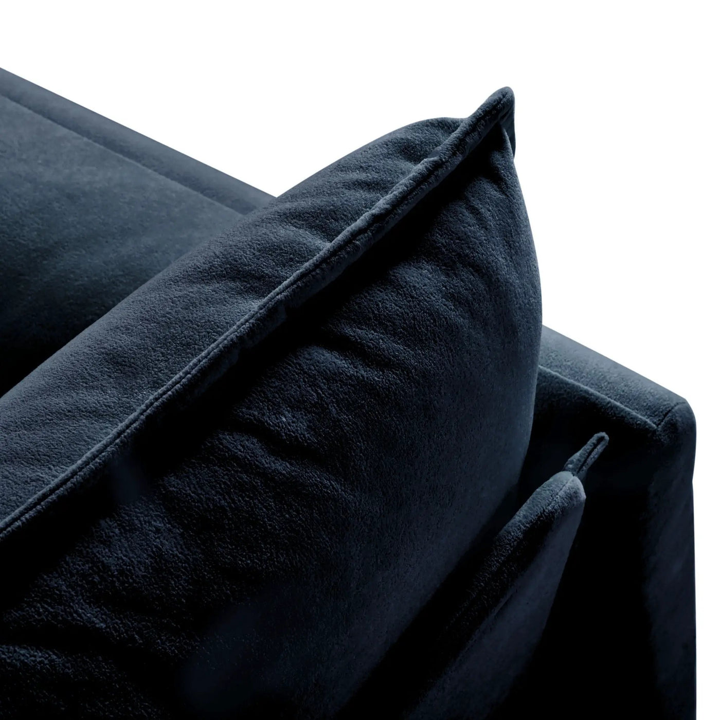 Oversized Chair With Movable Ottoman, Soft Upholstered Lounge Chair by HouseOfZazla