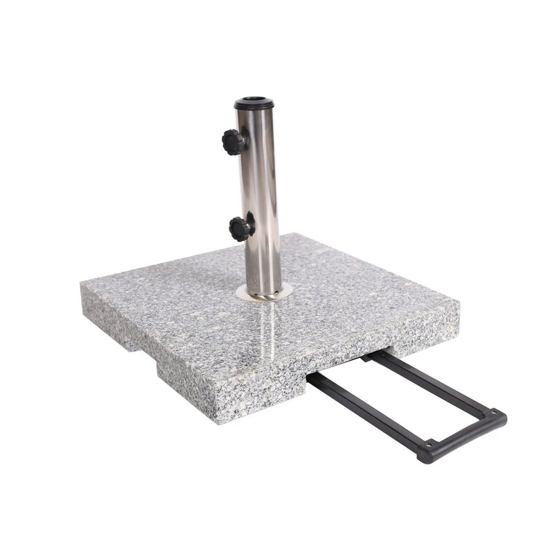 Mojave Granite Umbrella Base - Natural / Gray by HouseOfZazla