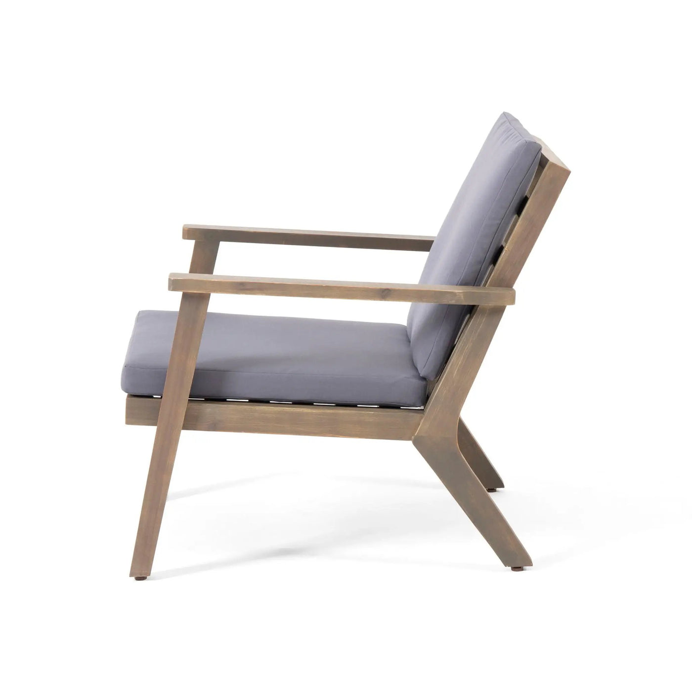 Outdoor Club Chair With Cushion by HouseOfZazla