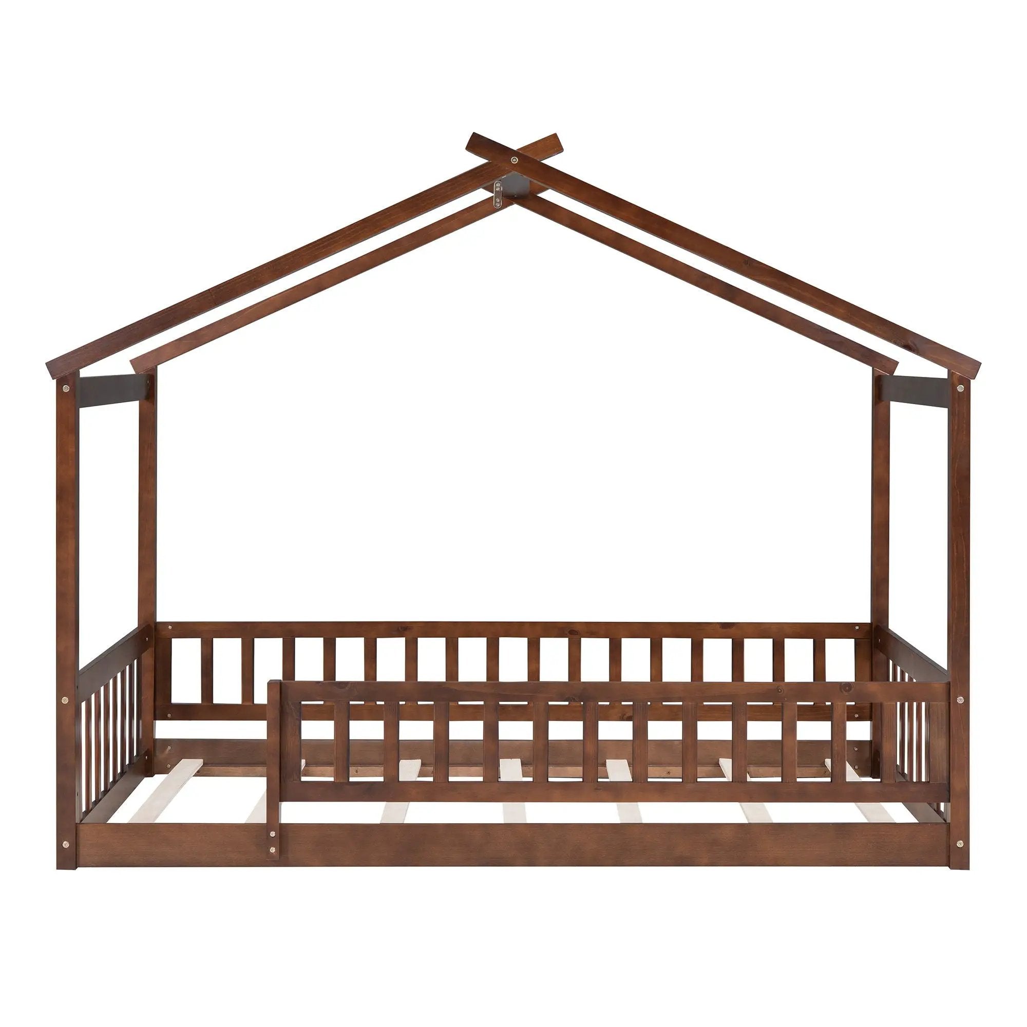 Bed House Bed Frame With Fence by Unique Piece Furniture