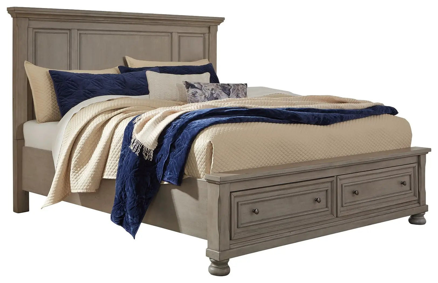 Lettner - Panel Storage Bed by Unique Piece Furniture