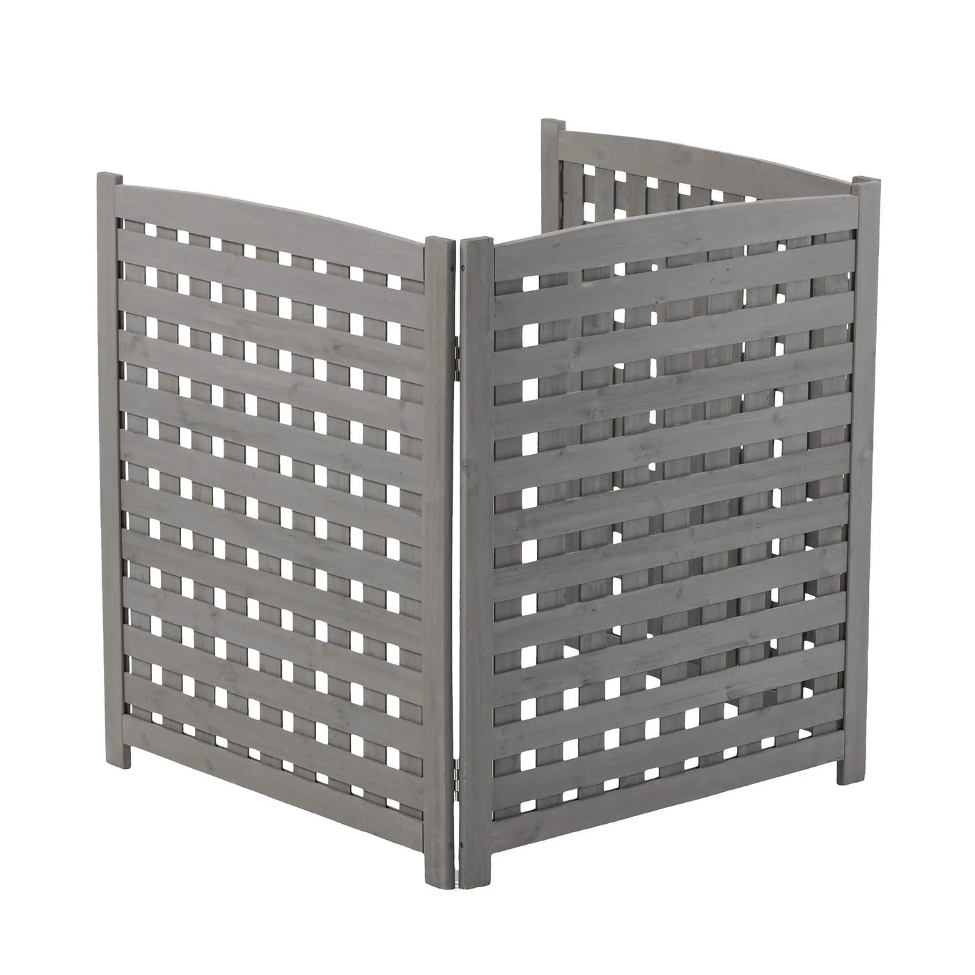 3 Panel Outdoor Air Conditioner Fence Screen by HouseOfZazla