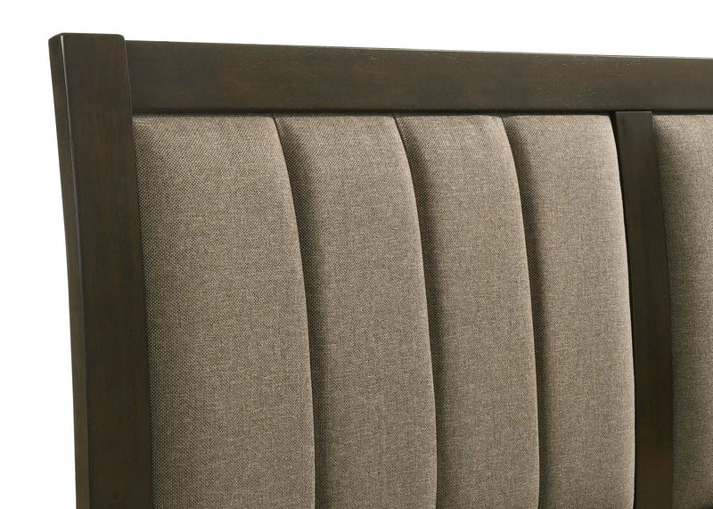 Wilkes 51-inch Upholstered Full Bed Dark Cocoa by Unique Piece Furniture