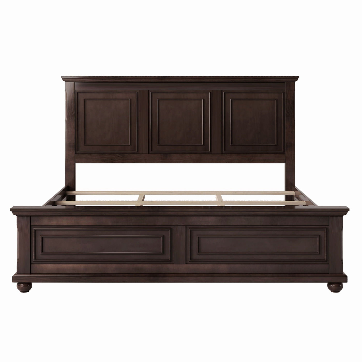 Vintage Tall Headboard Bed by HouseOfZazla
