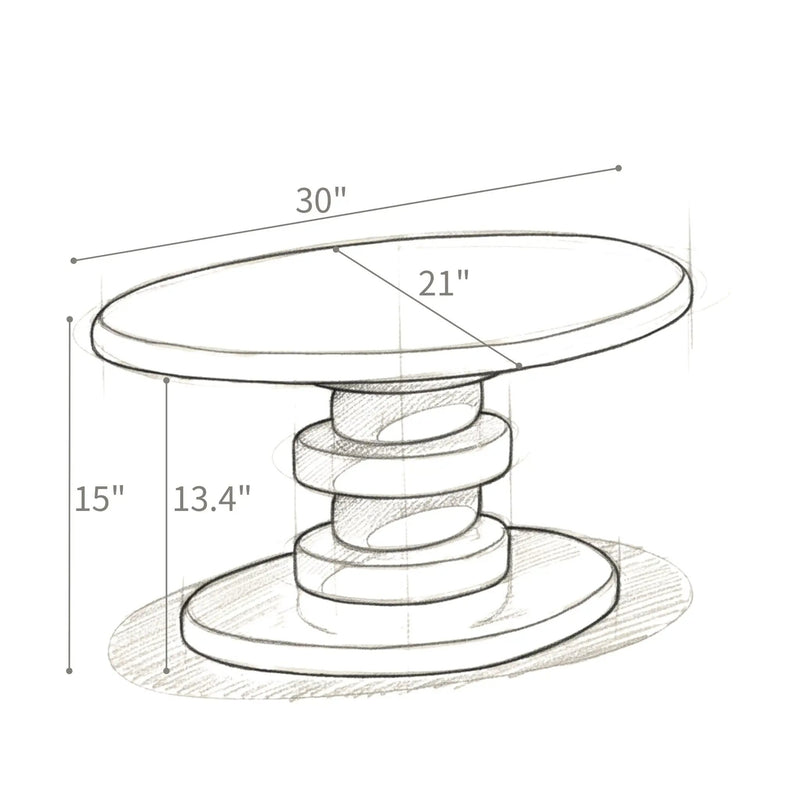Cobblestone End Table