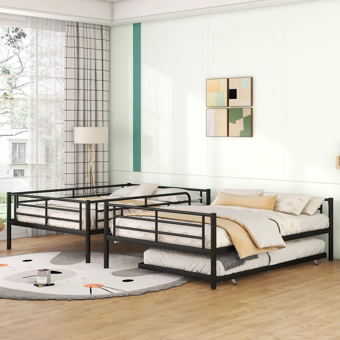 Steel Construction Bunk Bed by Unique Piece Furniture