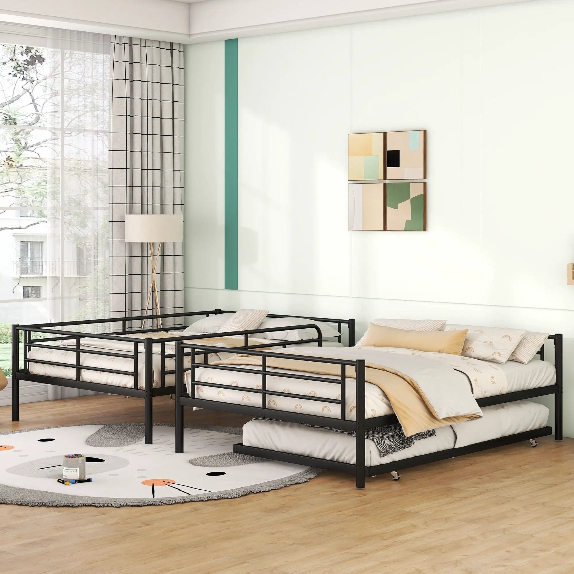 Steel Construction Bunk Bed by Unique Piece Furniture