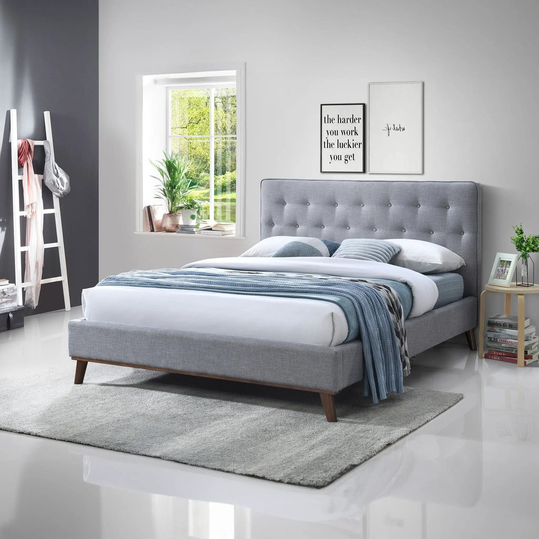 Graceville - Elegant Design Platform Bed by HouseOfZazla