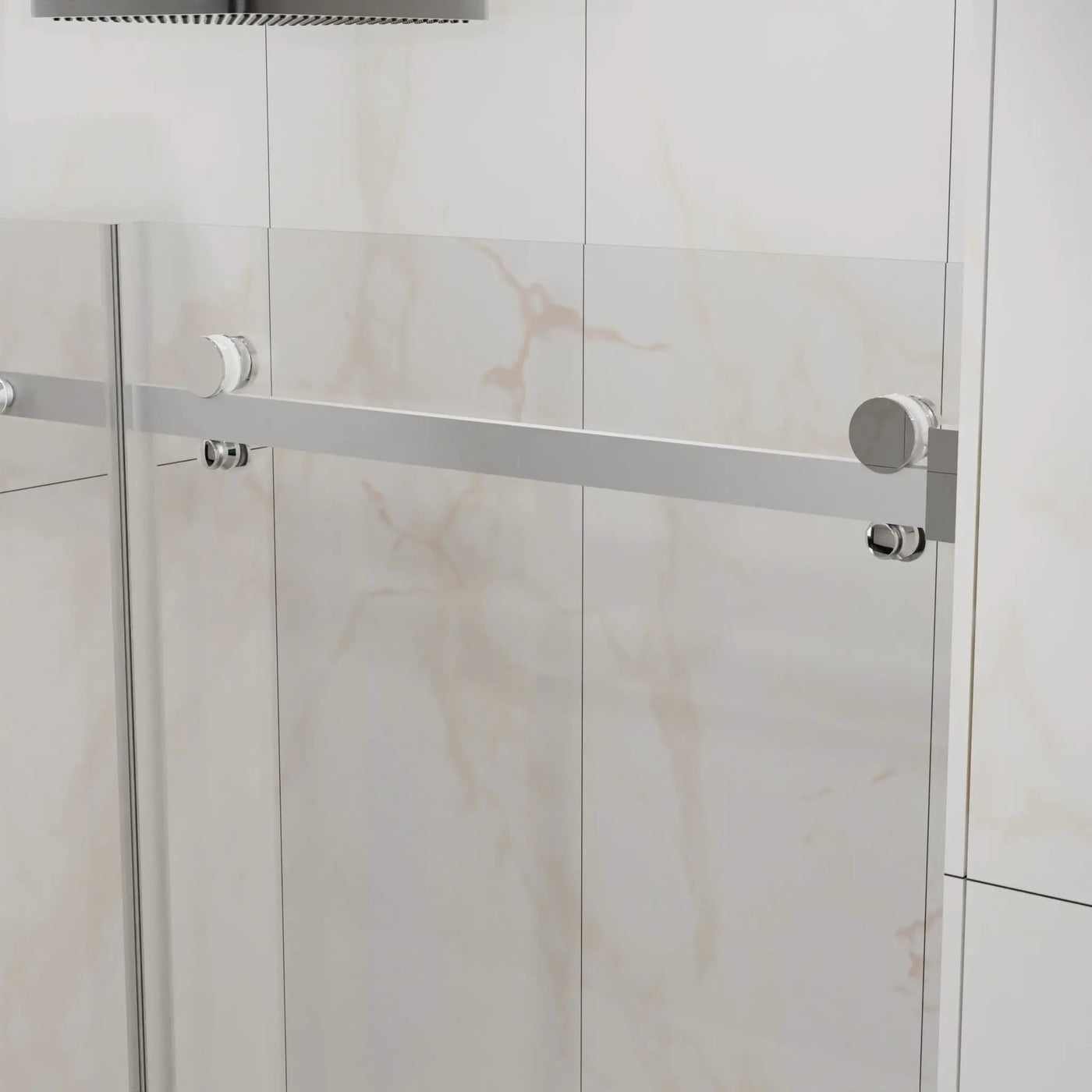 Frameless Tub Sliding Shower Door With Easy Clean Coating by HouseOfZazla