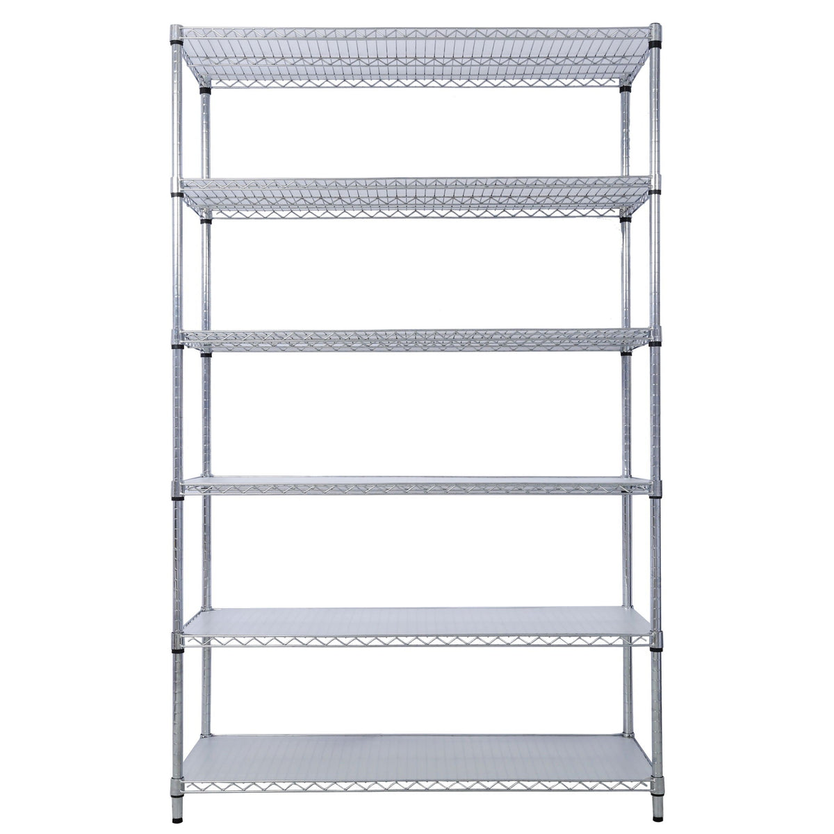 6 Tier 6000Lbs Capacity Nsf Metal Shelf Wire Shelving Unit, Heavy Duty Adjustable Storage Rack With Wheels & Shelf Liners For Commercial Grade Utility Steel Storage Rack, photo 35 of 40