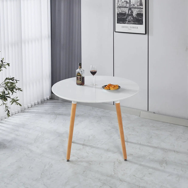 Extensible Table, Dining Table, Office Table, Coffee Table Metal Leg by Unique Piece Furniture
