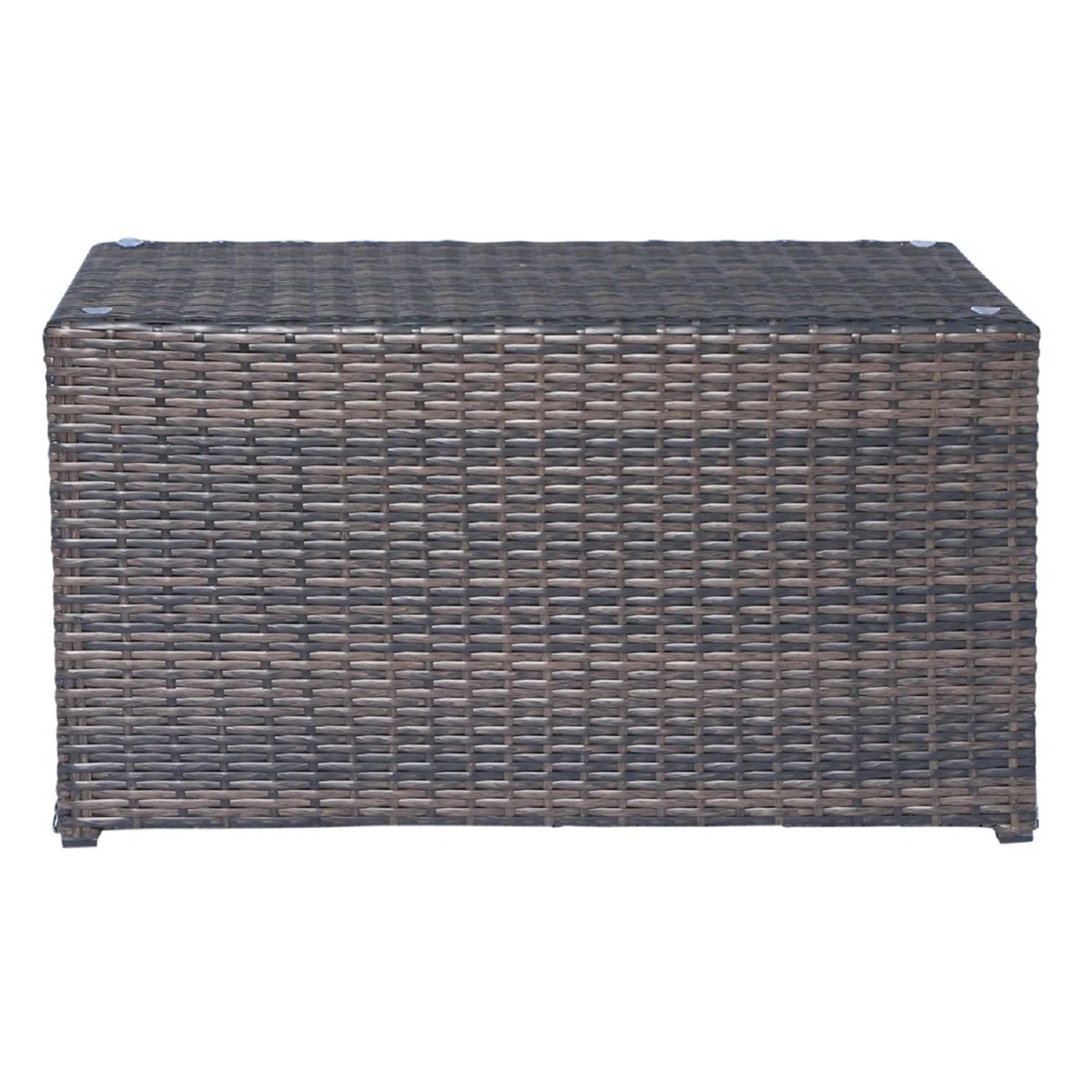 Comfortable Modern Patio Rattan Sectional Set With Cushions by HouseOfZazla
