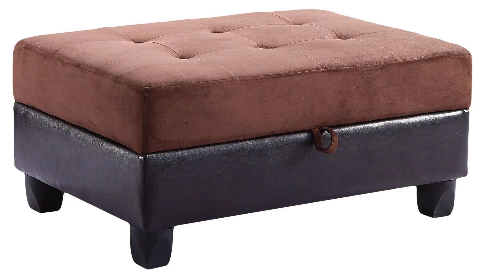 Stylish Storage Contemporary Ottoman by Unique Piece Furniture
