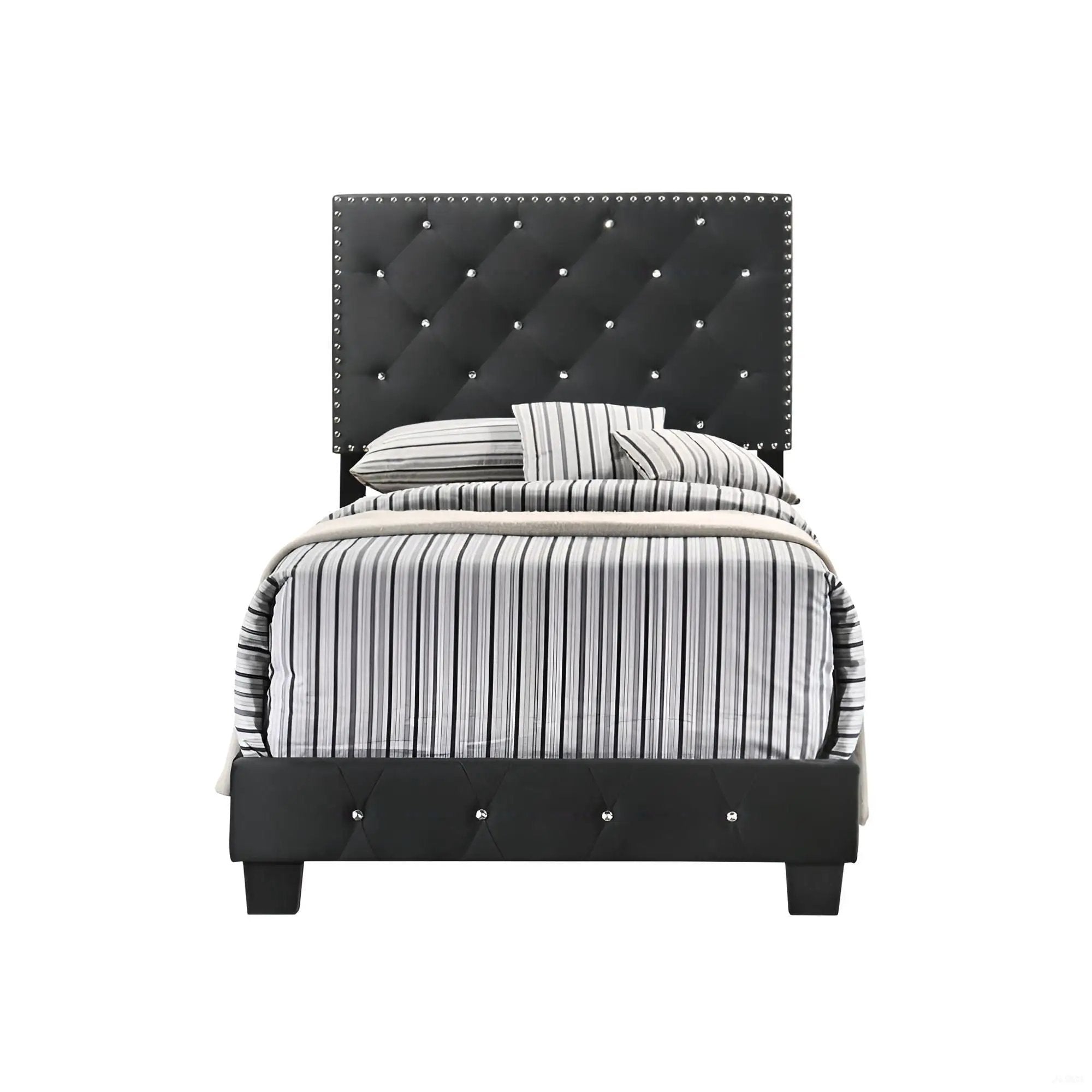 Luxurious Upholstered Bed by Unique Piece Furniture